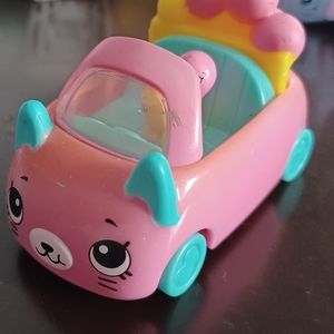 2019 Mcdonalds Happy Meal Toy Shopkins Blue Car Moose